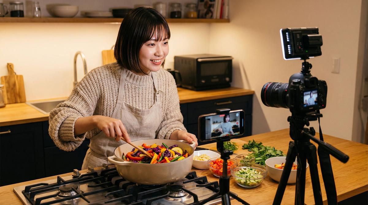 哔咔漫画美食视频